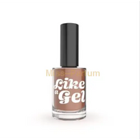 Chogan "Like a Gel" Nagellack | Light Brown 10 mL: Satte Farbe und glossiges Finish für einen natürlichen Look!-Miss Chogan Parfum