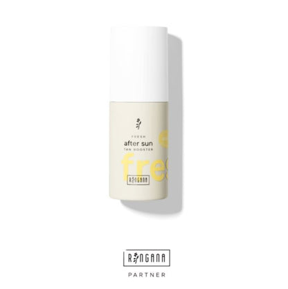 FRESH after sun shine & tan booster BRÄUNUNGSPFLEGE MIT NATÜRLICHEM SCHIMMER