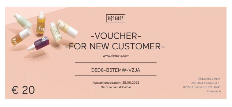 Ringana Digitaler Gutschein für Neukunden