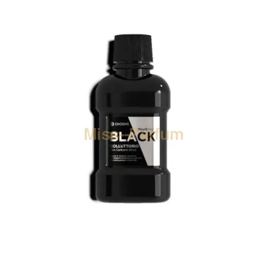 Chogan Black Pearl - Aktivkohle-Mundspülung in Reisegröße à 80 ml: Mundhygiene für unterwegs-miss-chogan-parfum